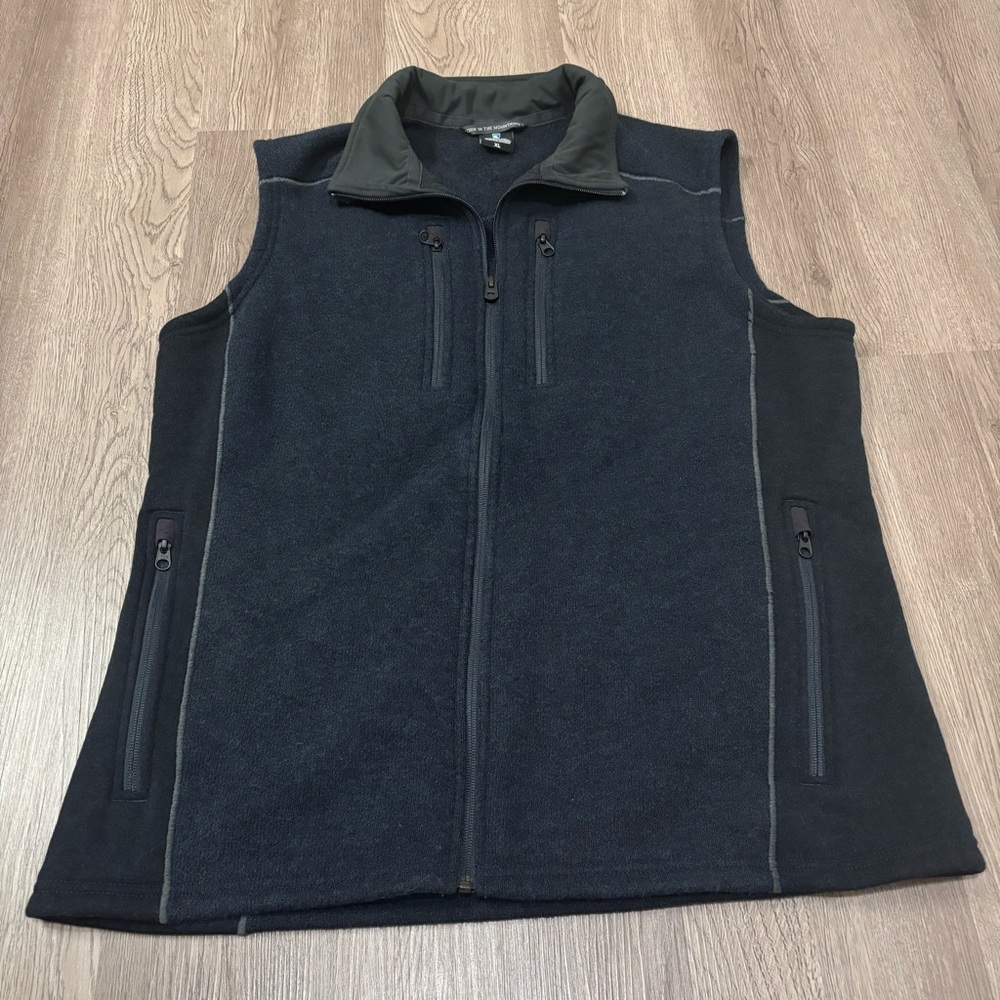 Kuhl‎ Interceptr Full Zip Fleece Vest Men’s XL Navy Blue